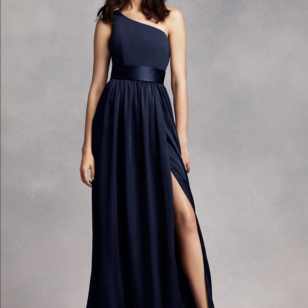 Vera Wang WHITE collection bridesmaid dress